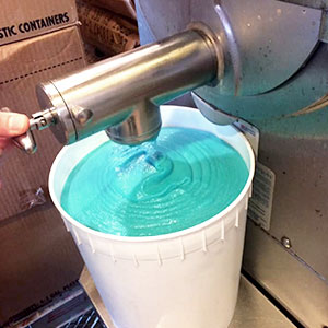 Water Ice Being Made